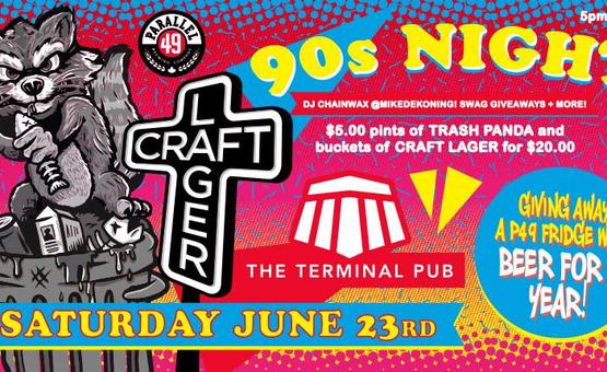 90s Night Patio Party @ Terminal Pub