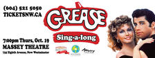 SING ALONG GREASE - A Fundraiser for ACNW and RCMT