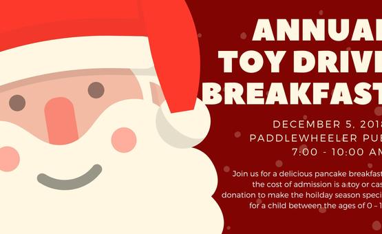 12th Annual Toy Drive Breakfast