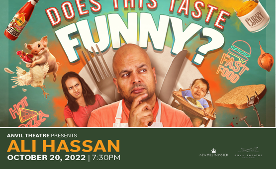 image of Ali Hassan's Does This Taste Funny event poster