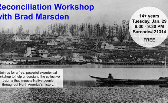 Free Reconciliation Workshop with Brad Marsden