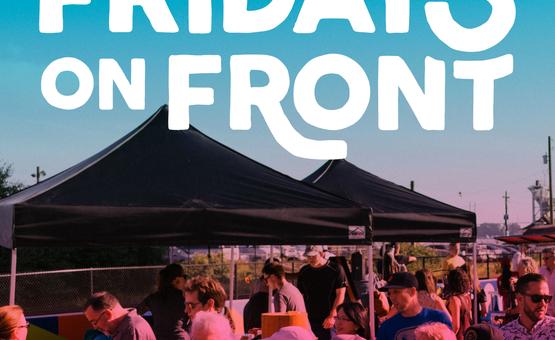 image of Fridays on Front returns poster