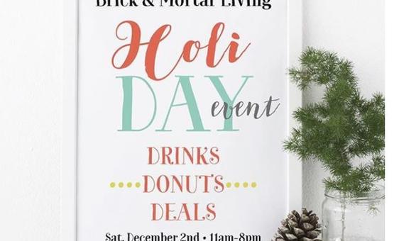 Holi DAY Event: Drinks, Donuts, Deals