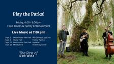 image of play the parks event poster