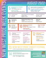 image of new west pride week events list