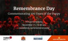 Remember in Place Virtual Remembrance Day Ceremony