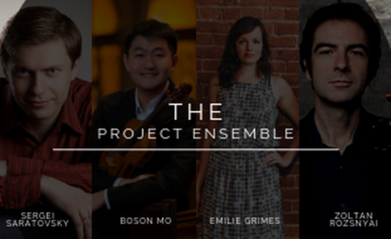 The Project Ensemble: Piano Quartet
