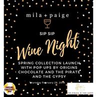 Mila & Paige Wine Night