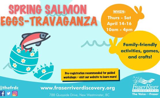 Fraser River Discovery Centre Eggs-travaganza!