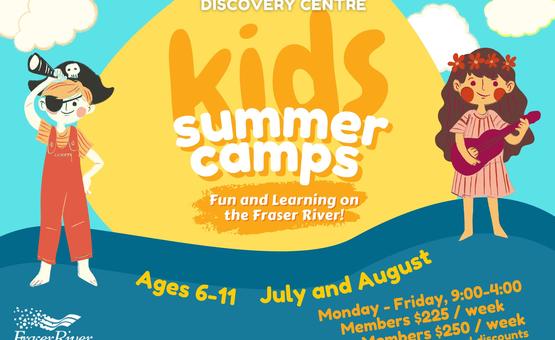 Summer Camps at the Fraser River Discovery Centre!