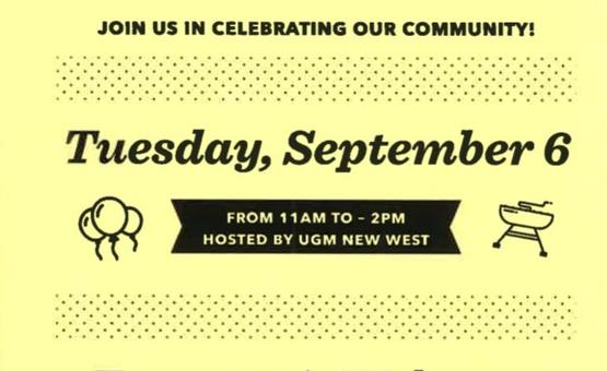 UGM New West BBQ Block Party